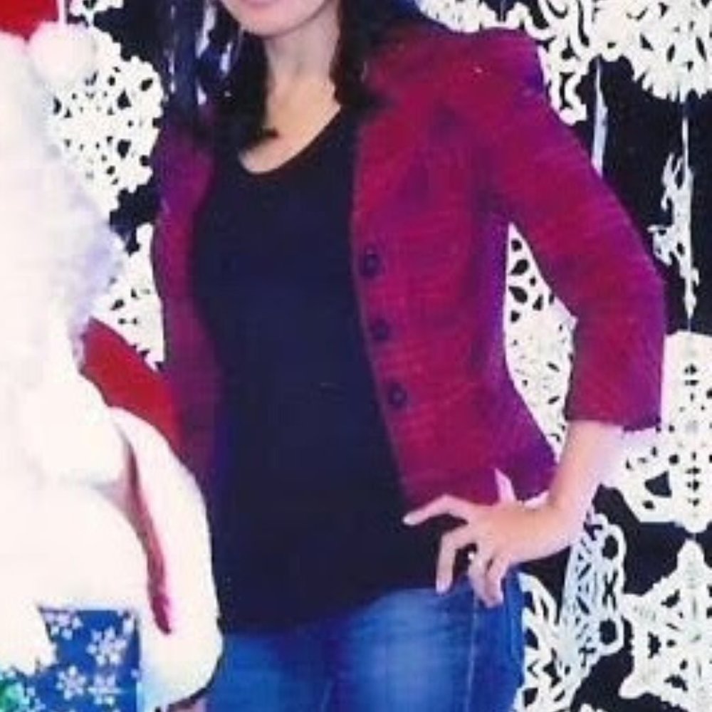 GO International x Target Plaid Shrunken Blazer - Picture 2 of 7